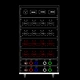 Socapex + Camlock plug in and out Power Distribution